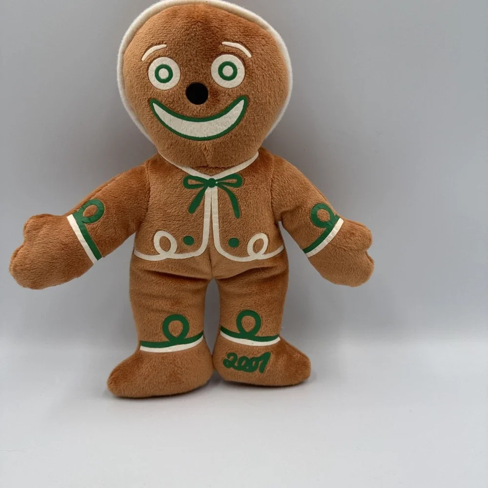 VTG 2007 Mikey's Very Merry Christmas Disney Parks Wishables Gingerbread Man 9